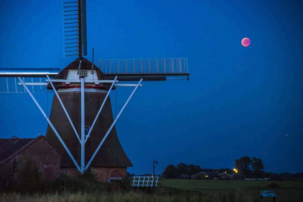 Bloedmaan fotograferen Bloedmaan fotograferen