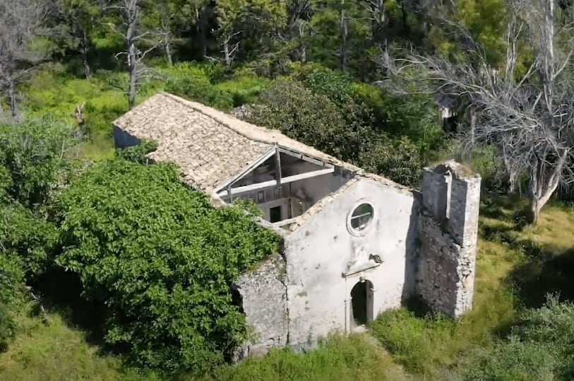 Verlaten gebouw fotoreis Corfu fotoreis Corfu