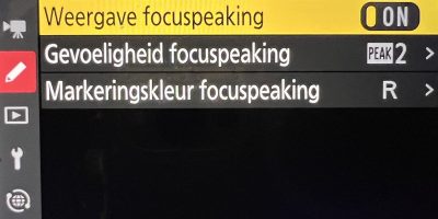 Fotografie tips Wat is Focus Peaking 2