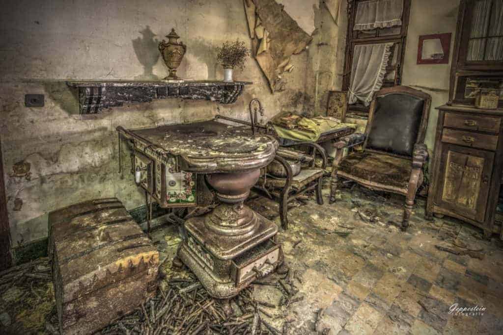 Fotografie-tips - Urbex oud fornuis