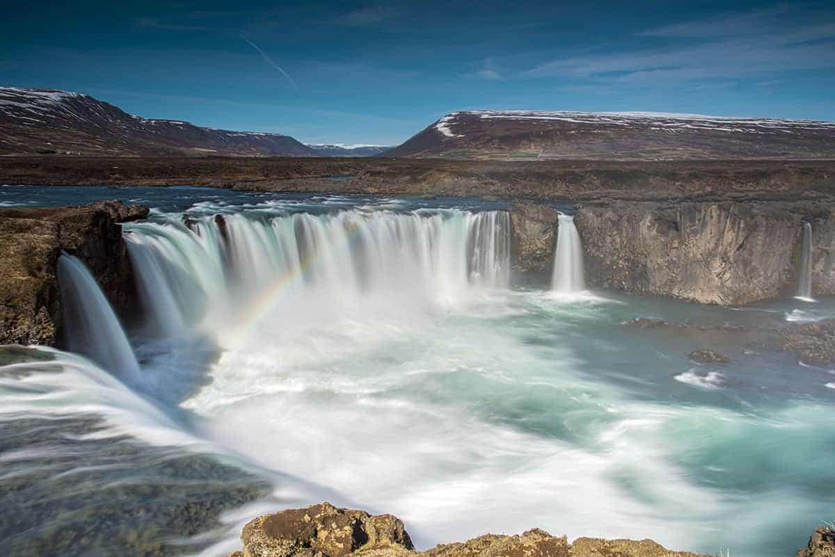 Fotografiereis Ijsland Zomer Godafoss waterval Fotografiereis Ijsland Zomer Godafoss waterval bij Fotografie-reizen - Fotoreizen