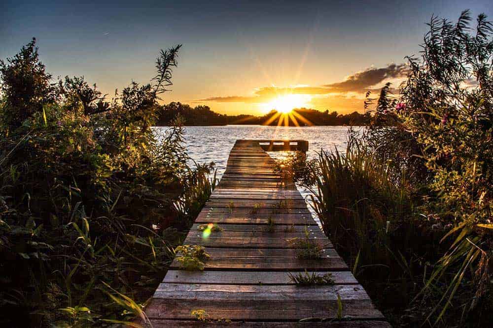 Fotografietips Licht tijdens ondergaande zon