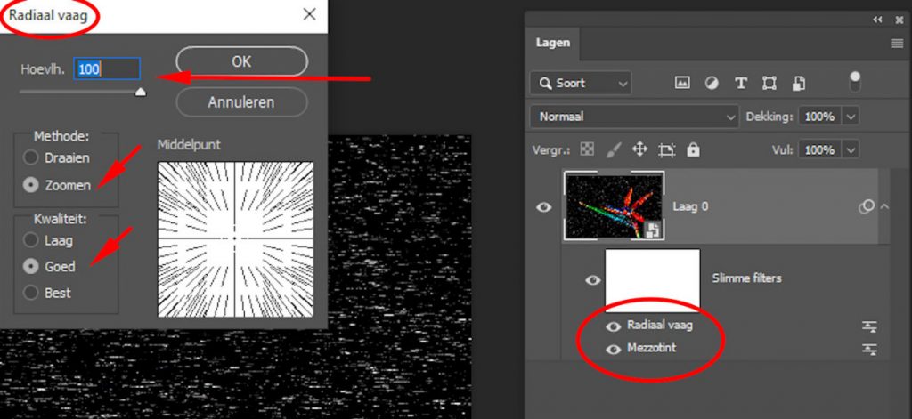 Fotografietips Twirl in Photoshop 6 Fotografie-reizen.nl