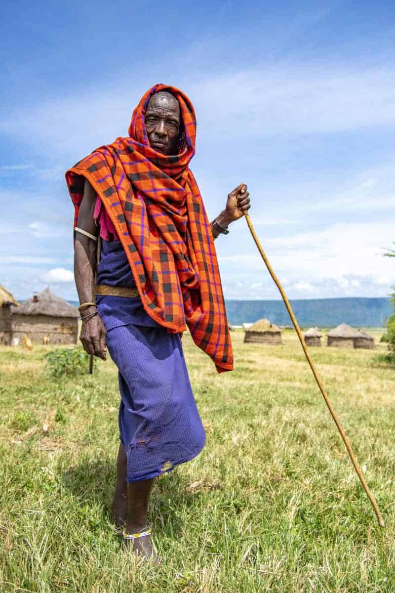 Fotoreis Afrika Tanzania 43 Masai krijger tijdens de fotoreizen door Afrika Tanzania