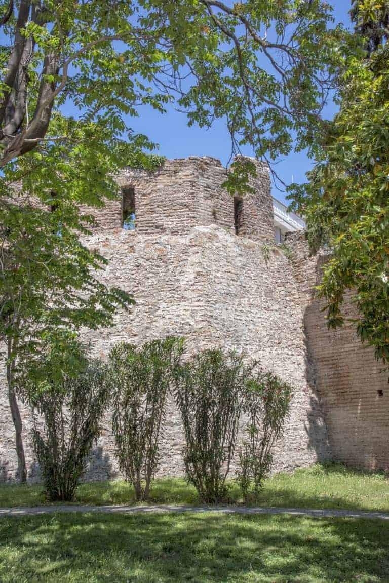 Fotoreis Albanië - Mozaiek tegels in een burcht in Durrës