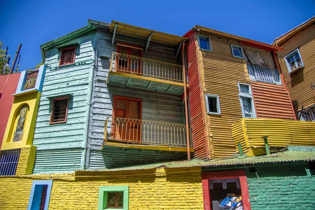 Kleurrijke huizen in Buenos AiresFotoreis Argentinië, Bolivia, Chili