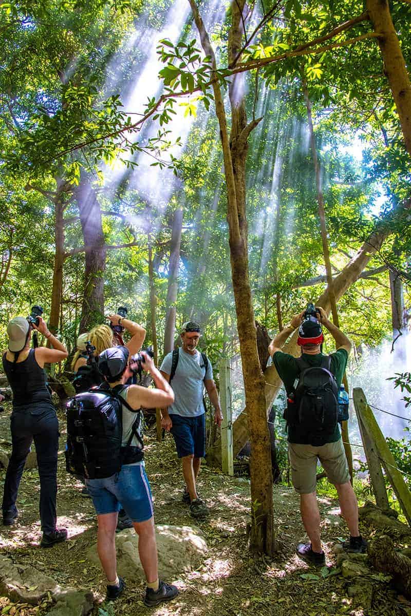 Fotoreis Costa Rica - fotograferen lichtstralen Fotoreis Costa Rica - fotograferen lichtstralen