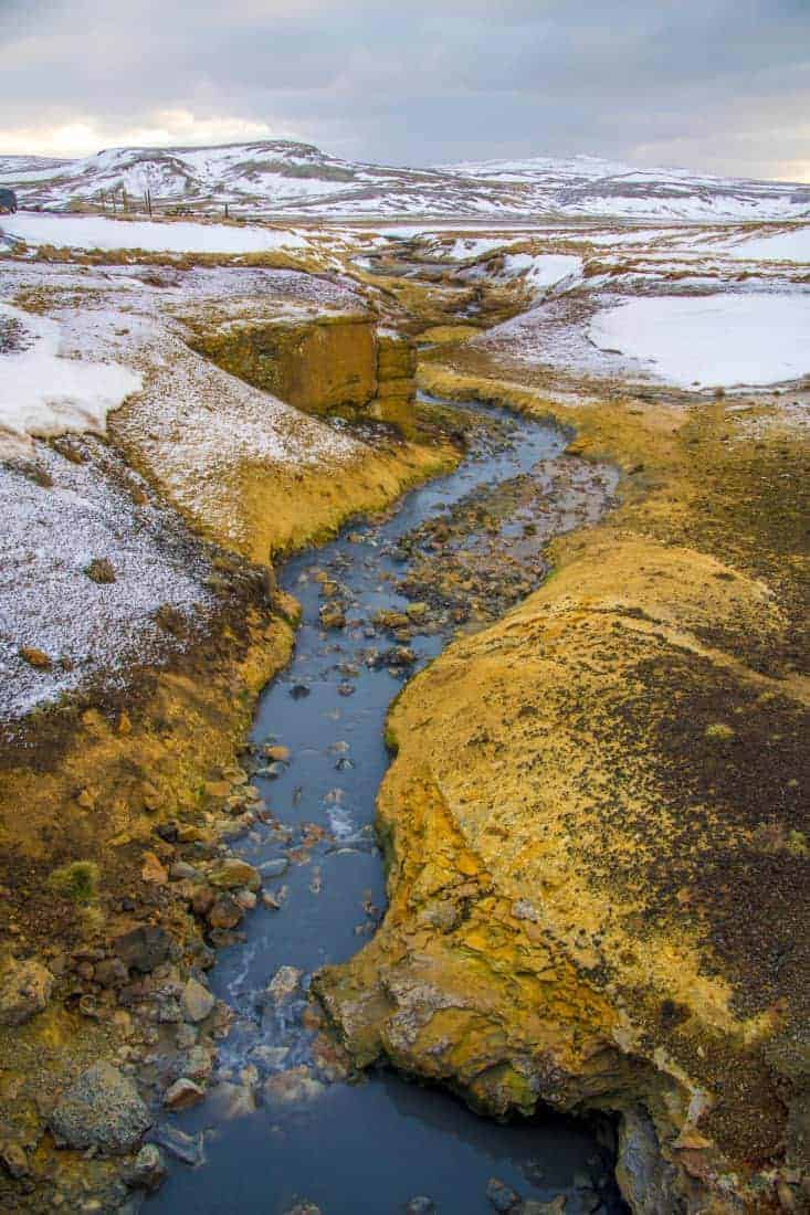 Fotoreis IJsland - Seltun met sneeuw Fotoreis IJsland - Seltun met sneeuw