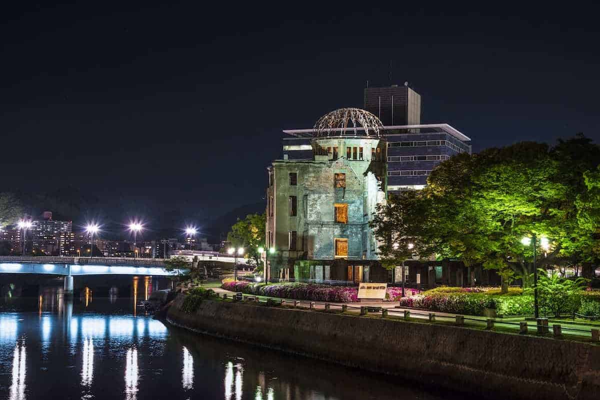 Fotoreis Japan Hiroshima bij nacht Fotoreis Japan Hiroshima bij nacht
