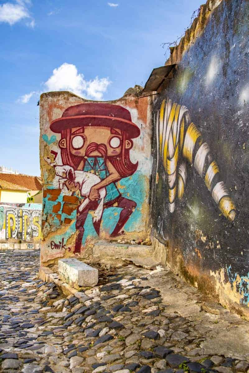 Grafitti in Lissabon fotovakanties