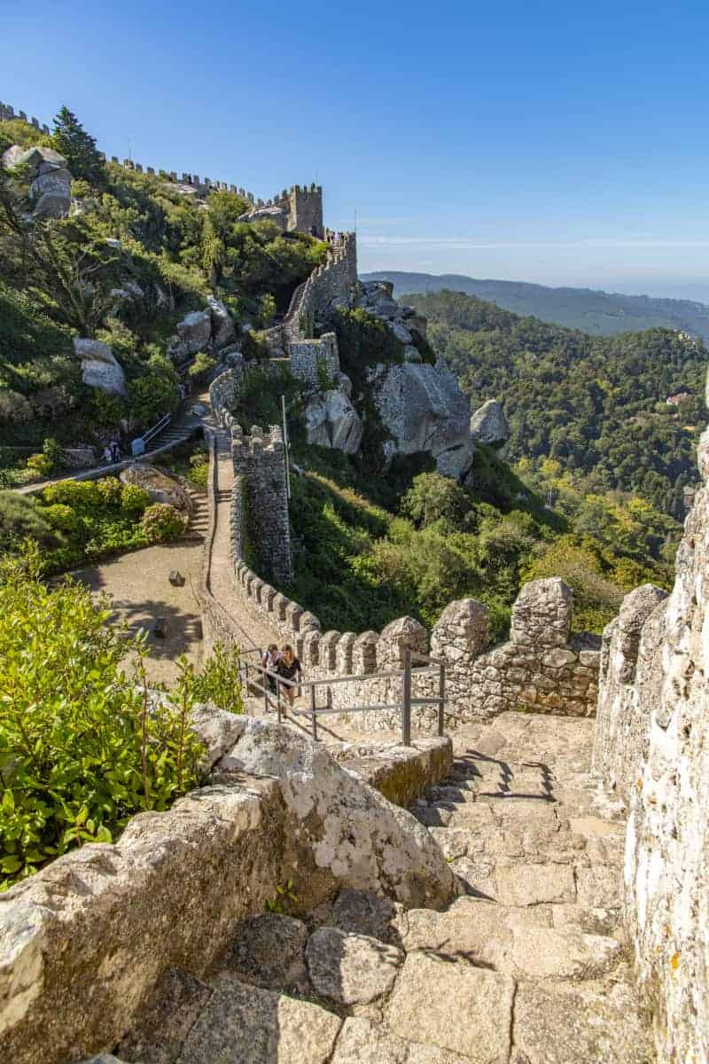 Fotoreis Lissabon 246 Castelo dos Mouros Sintra fotoreis