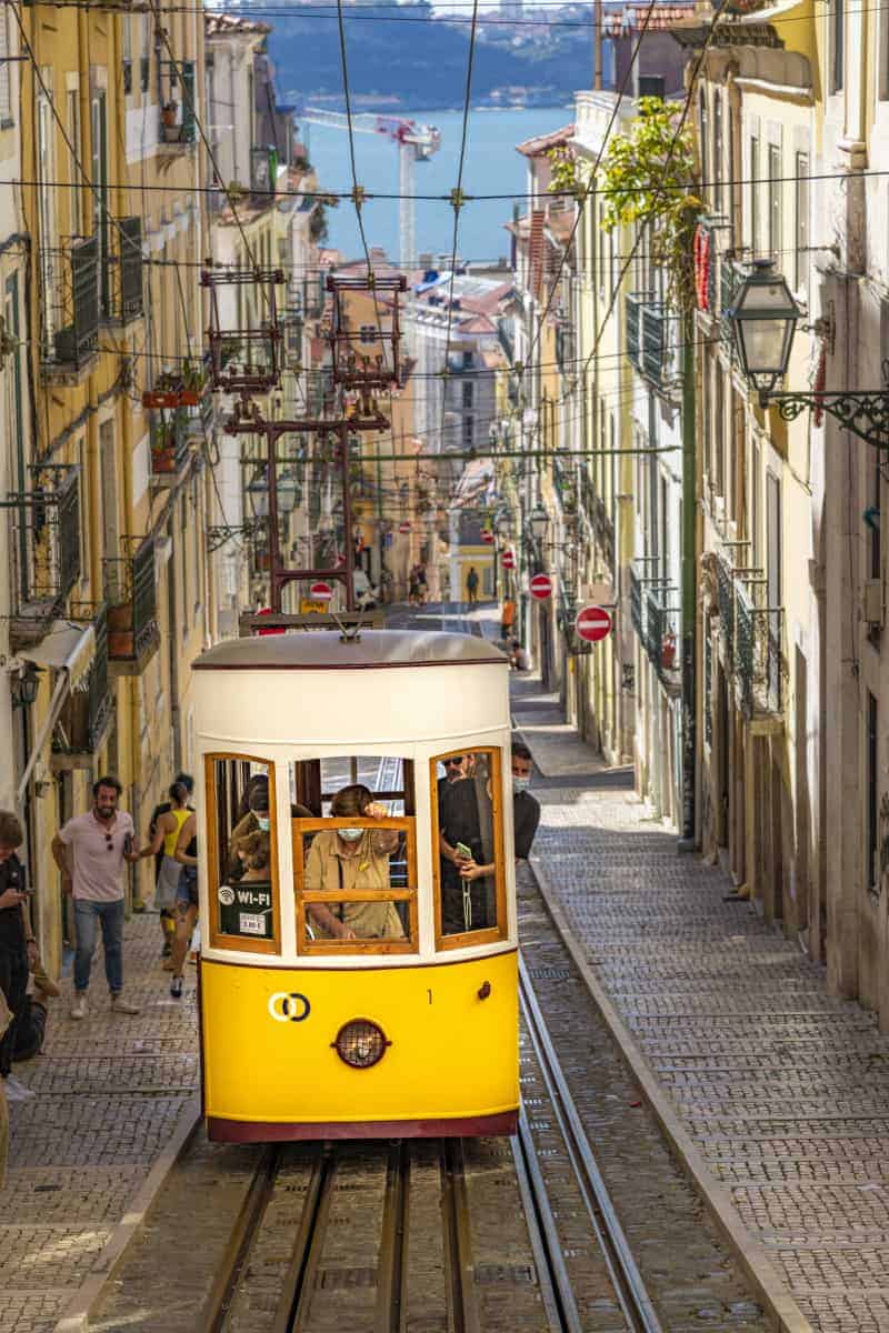 Kabelbaan Lissabon fotografiereizen