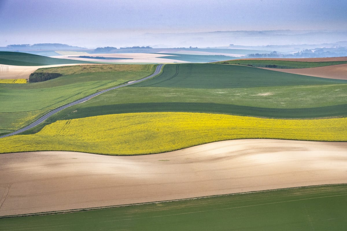Fotoreis Opaalkust Cap de Blanc Nez en koolzaad 18 Zonsopkomst bij de velden nabij Cap de Blanc New Opaalkust fotografiereis