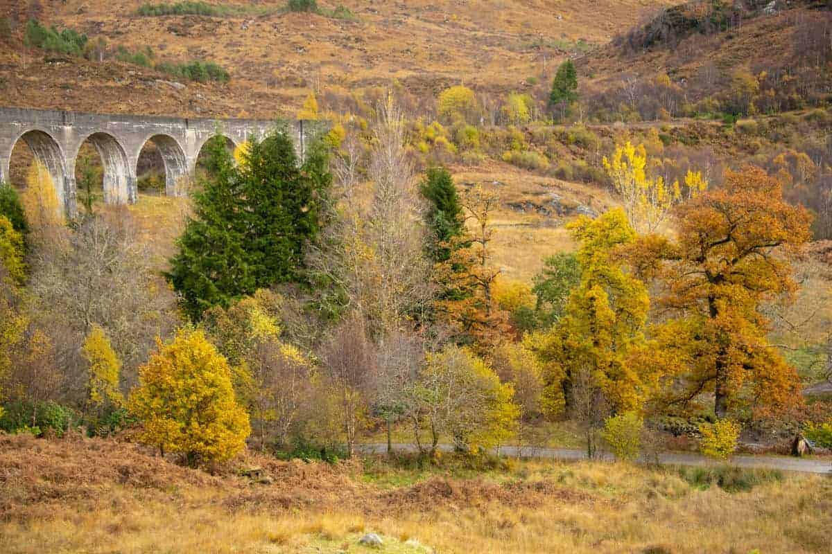 Fotoreis Schotland - Glenfinnan Viaduct in herfstsfeer Fotoreis Schotland - Glenfinnan Viaduct in herfstsfeer