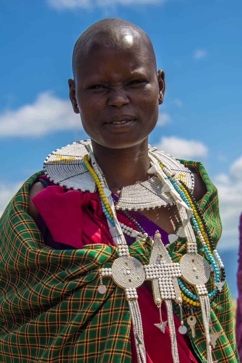 Fotoreis Tanzania Masai vrouw