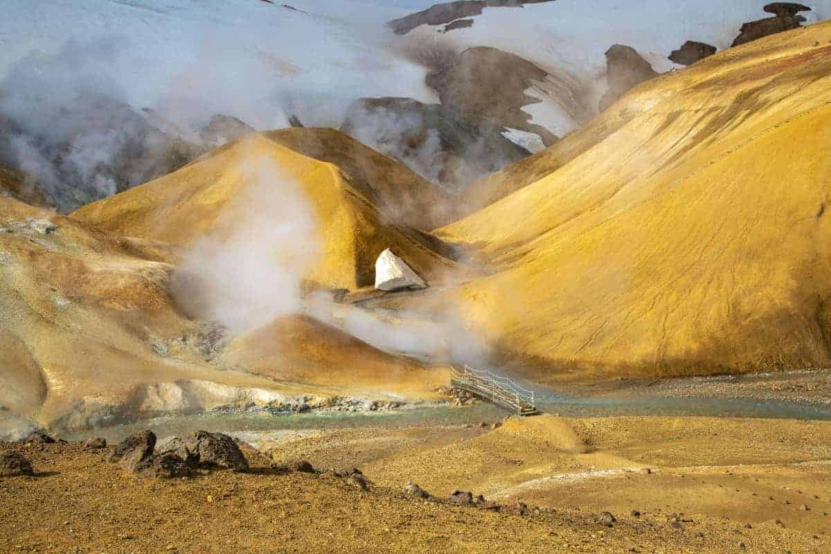 Fotoreizen IJsland stoompluimen bij Kerlingarfjoll