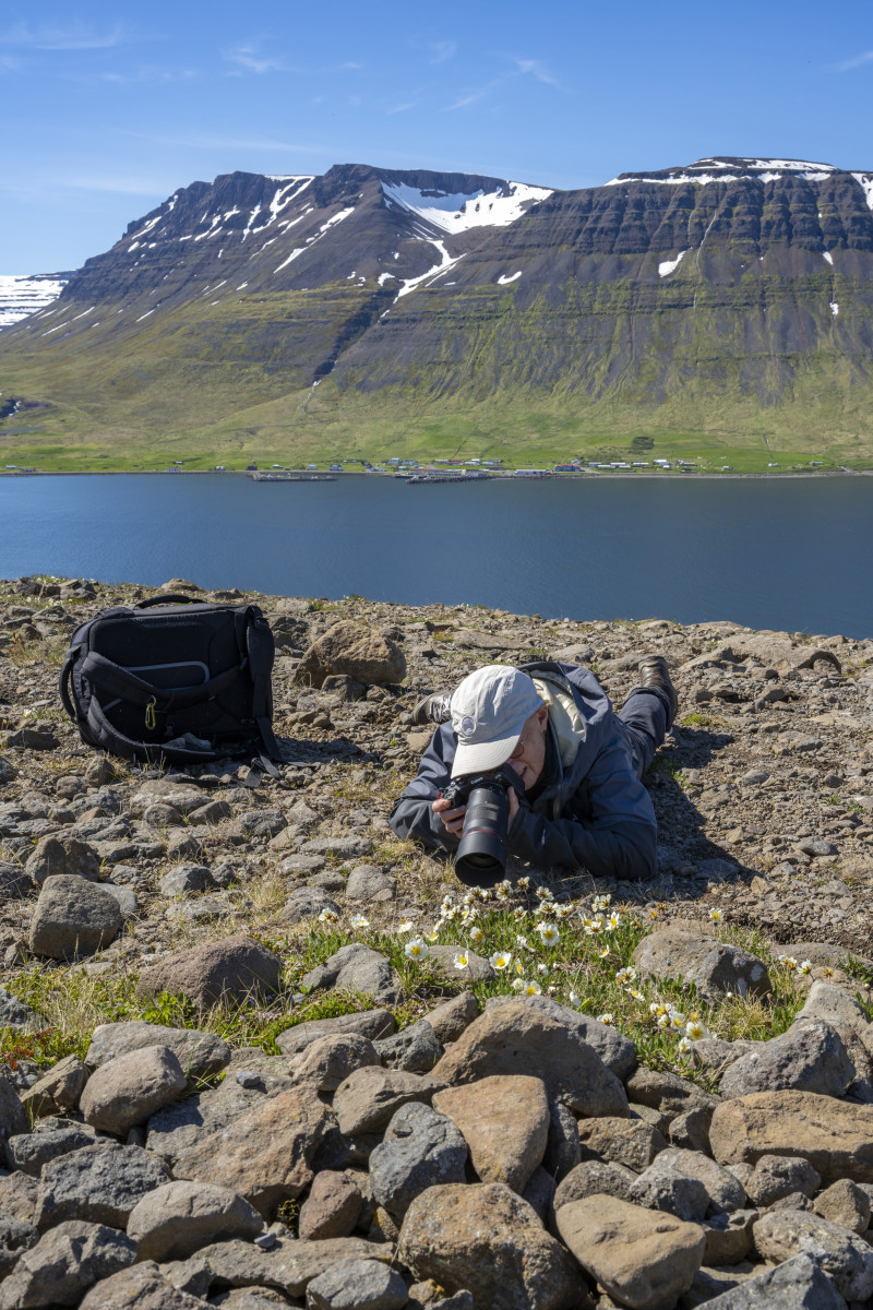 Fotoreizen IJsland Westfjorden deelnemers34 Deelnemer aan de fotografiereis IJsland Westfjorden