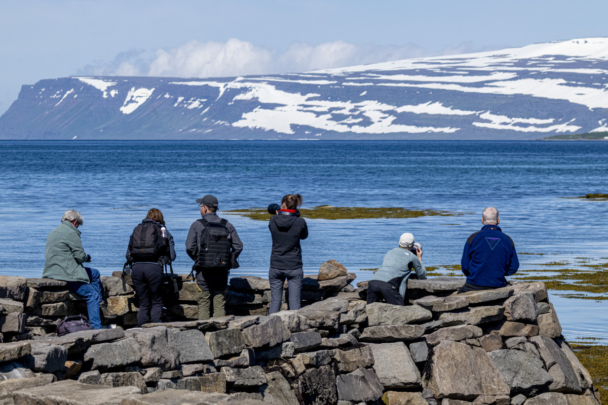 Deelnemers aan de Fotoreis IJsland Westfjorden