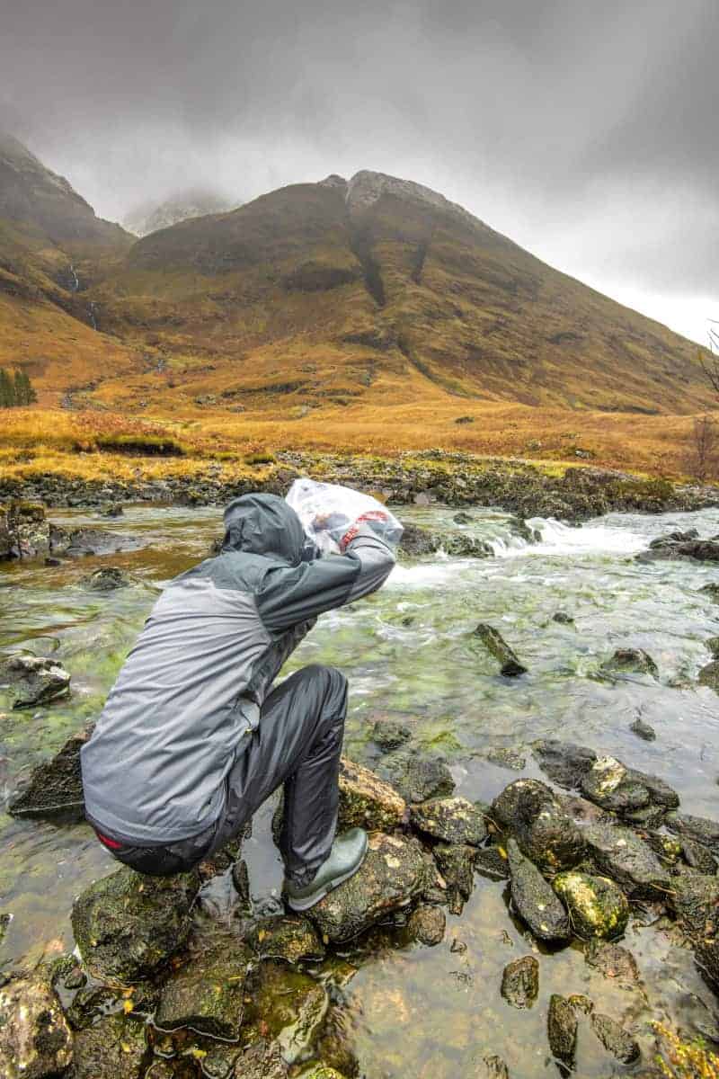 Fotoreizen Schotland deelnemer aan het fotograferen