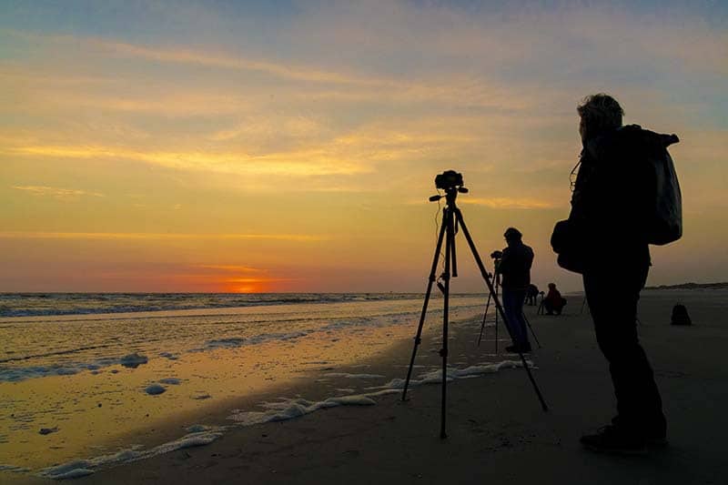 Fotoreizen Statief op Ameland