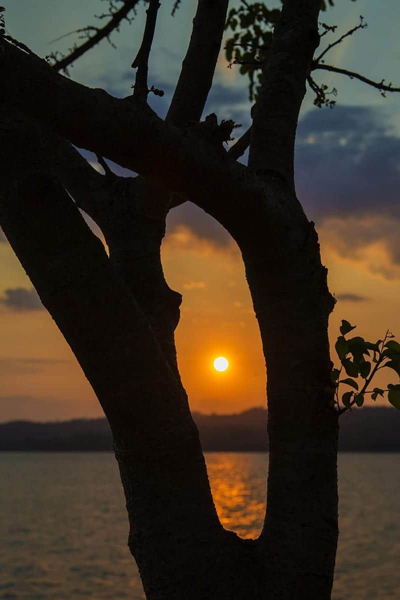 Fototips - El Salvador - Suchitlan meer zonsondergang Fototips - El Salvador - Suchitlan meer zonsondergang