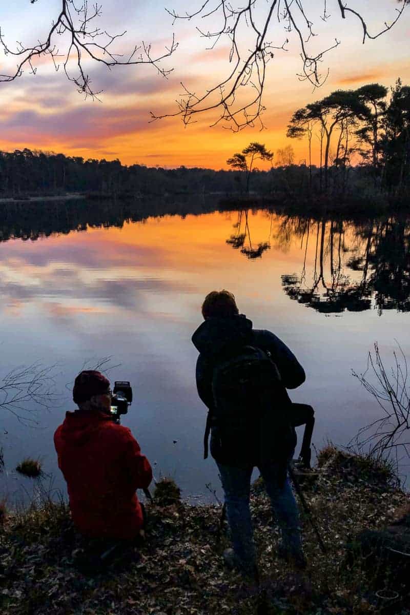 Fotoweekend Brabant deelnemers 4_01 Zonsopkomst Voorste Goorven