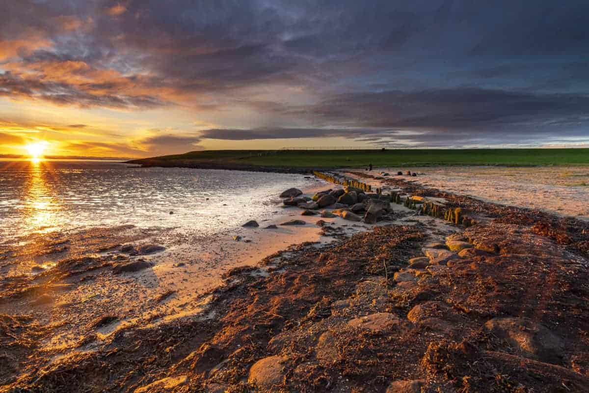 Fotoweekend Groninger Waddenkust zonsopgang Bierum Hoogwatum