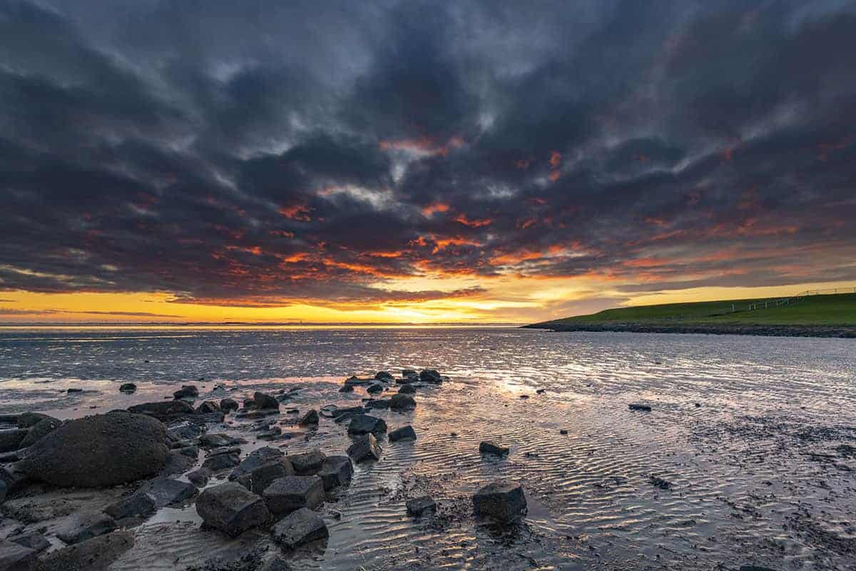 Fotoweekend Groninger Waddenkust zonsopkomst bij Hoogwatum Bierum