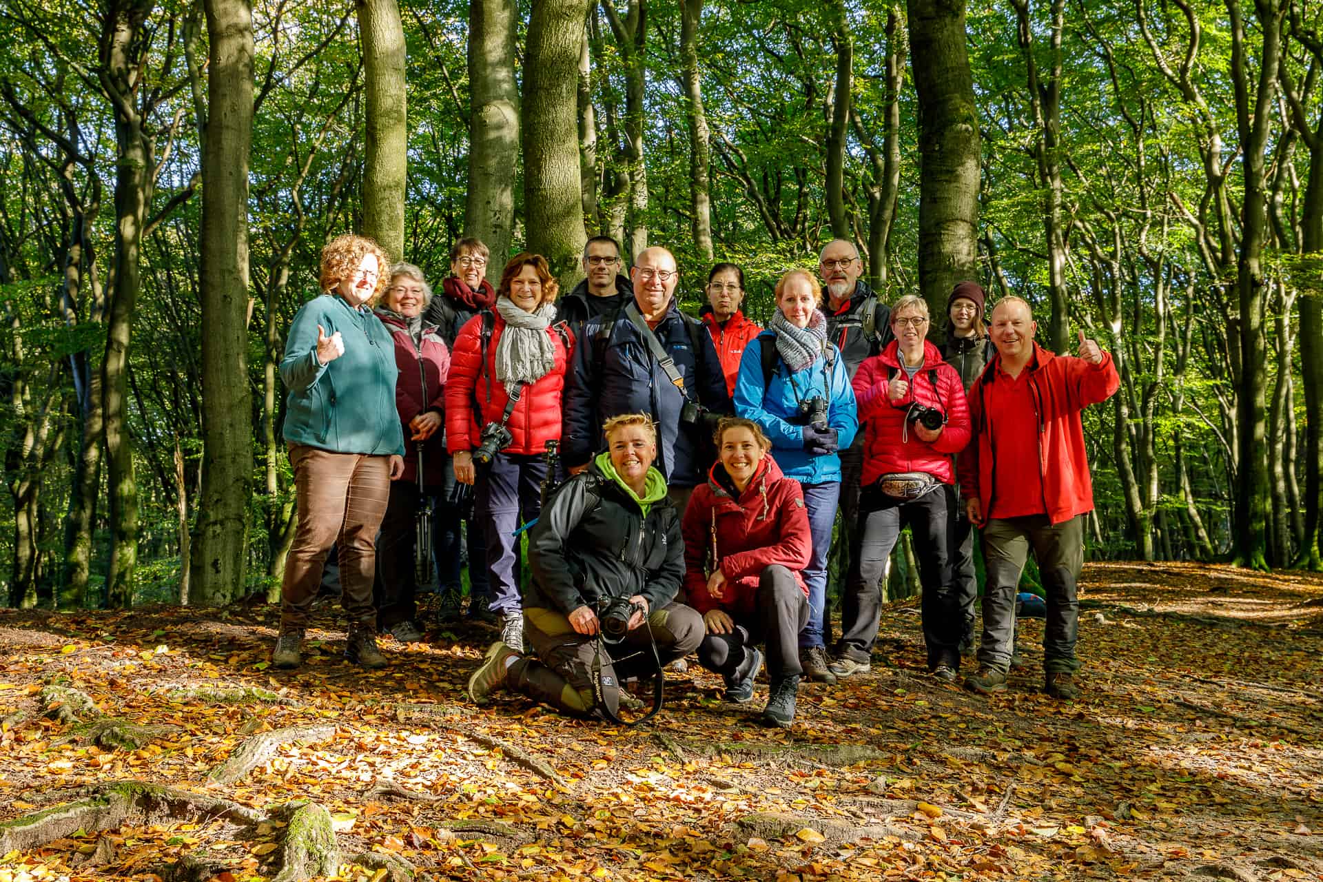 Groepsfoto Veluwe Fotoweekend Veluwe