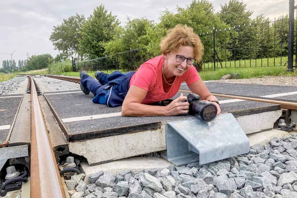 Fotoweekend Groninger Waddenkust - Lien op de rails