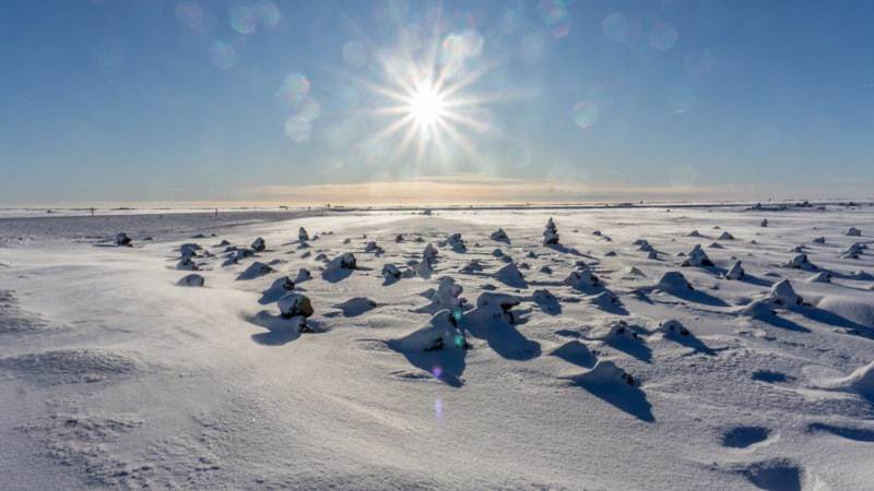 Winterlandschap IJsland Winterlandschap IJsland