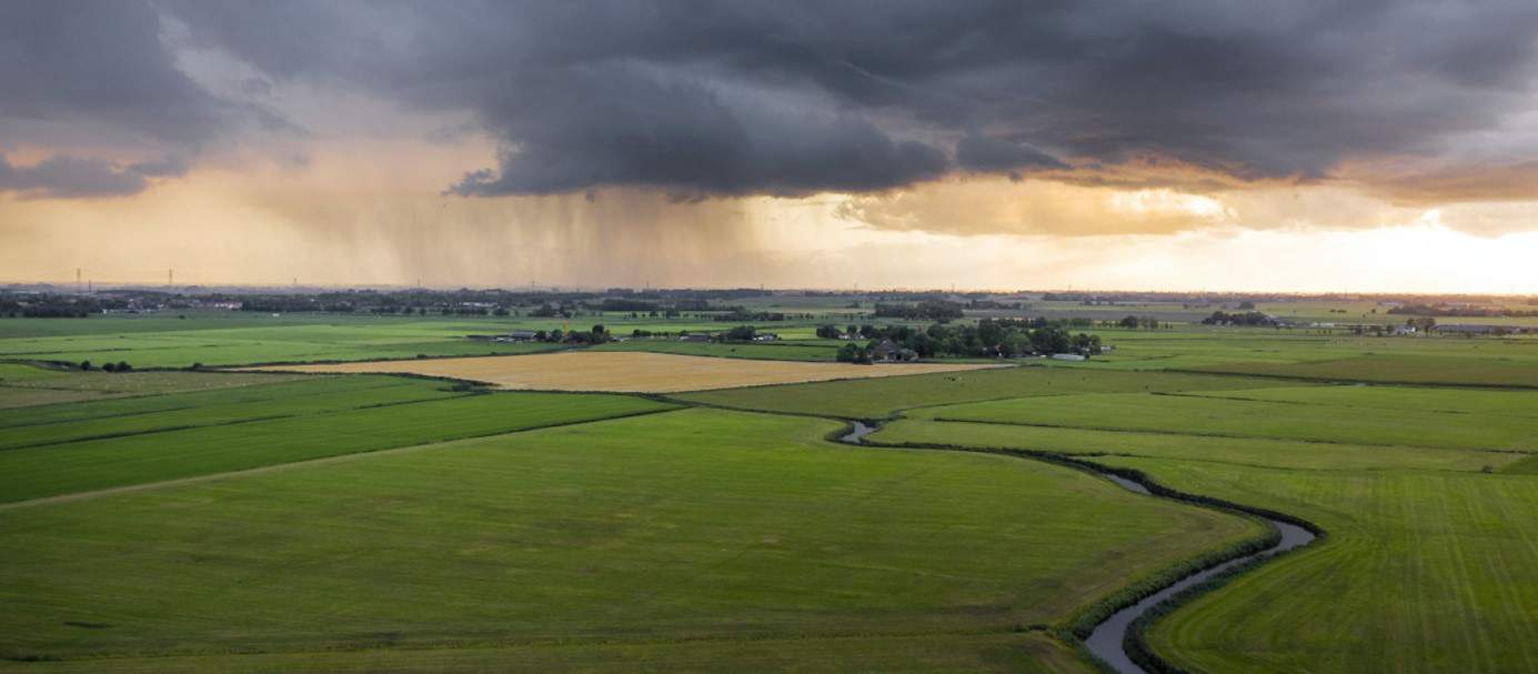 Landschap met rivier Landschap met rivier