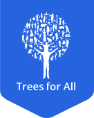 Trees for all logo Trees for all logo