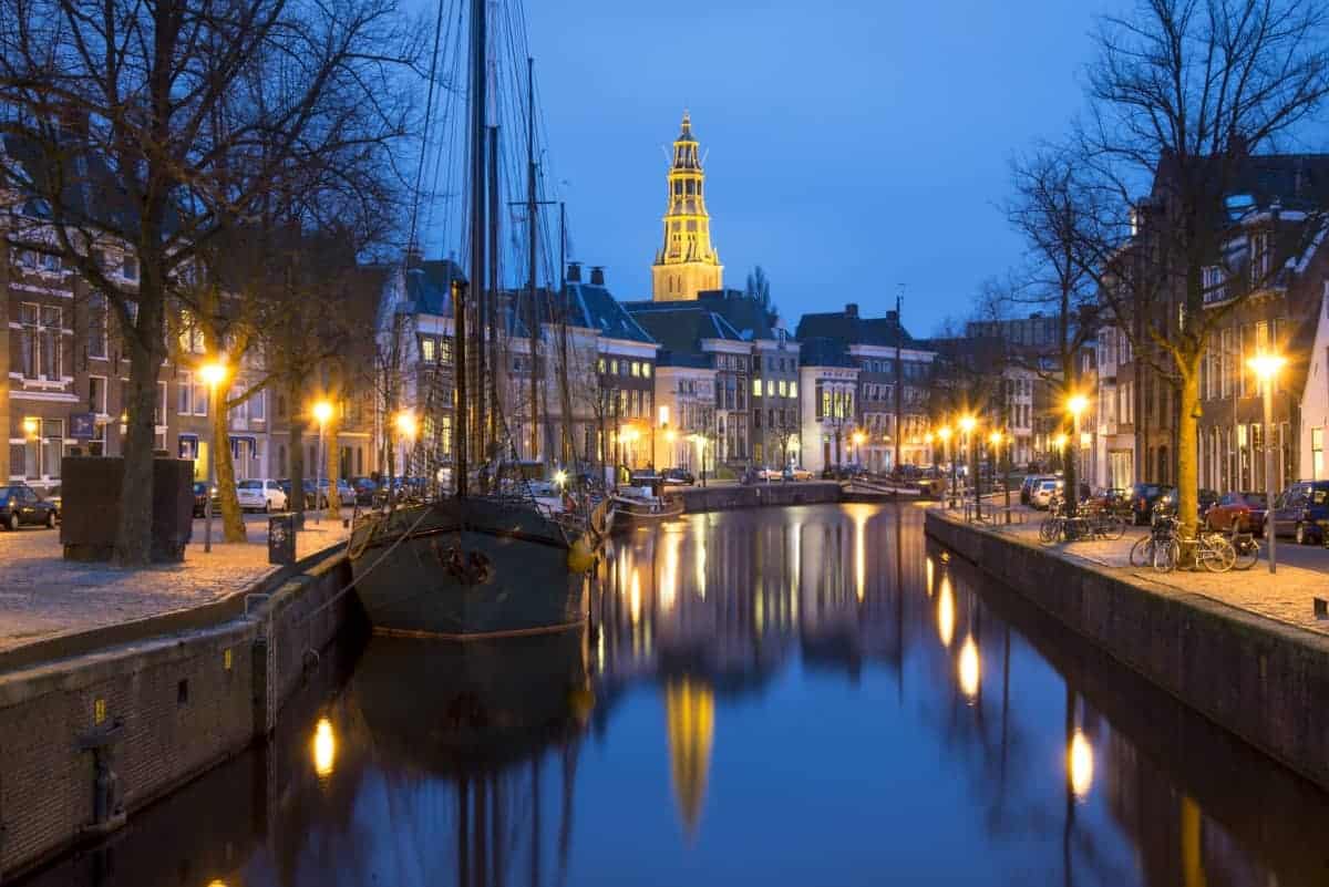Workshop Avondfotografie Hoge der Aa Groningen tijdens de fotografie reizen.